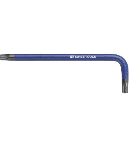 PB SWISS TOOLS 410H／6-25RBCN L型レインボーヘクスローブレンチ